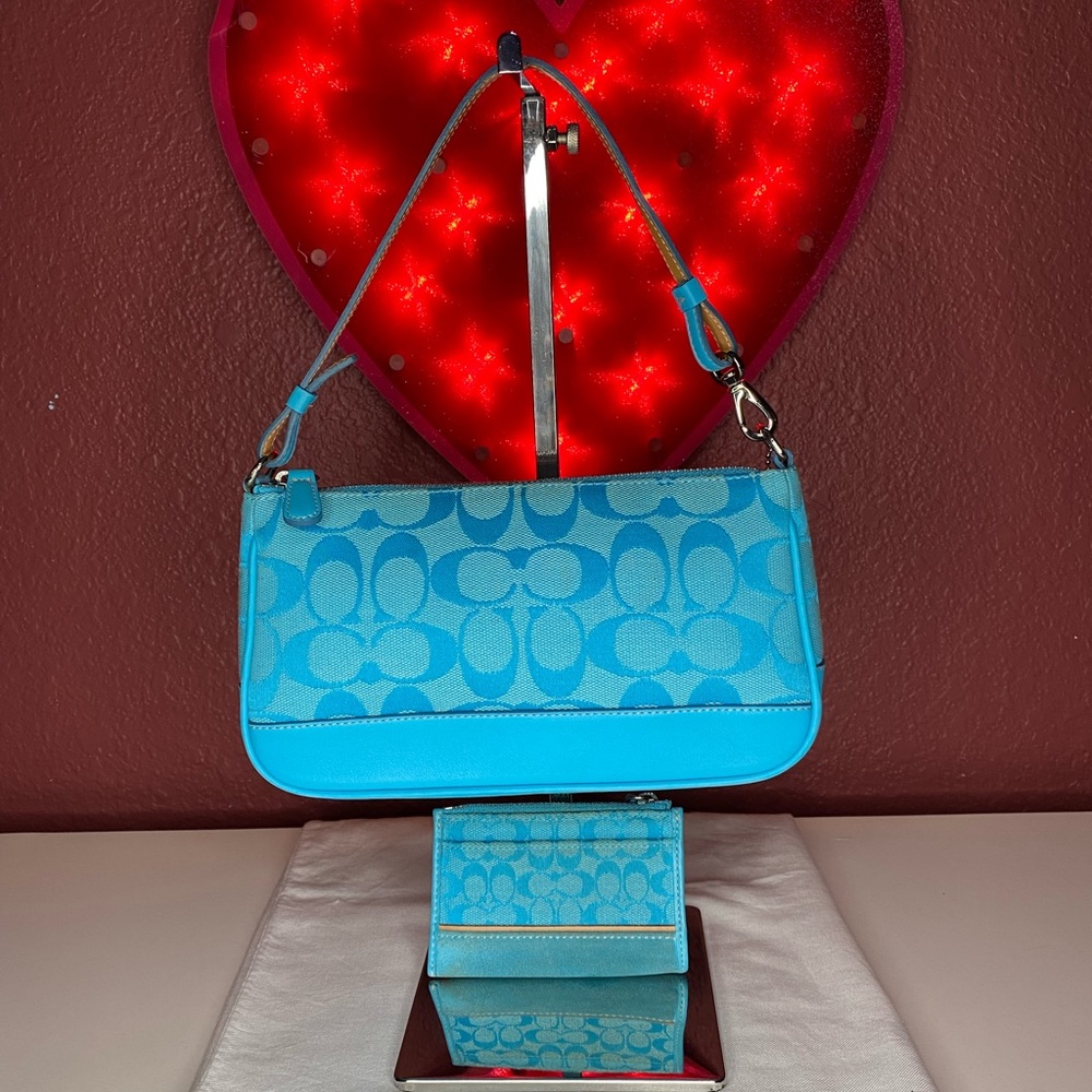 Coach Y2K Demi Pochette & Coin Pouch - Picture 2 of 8